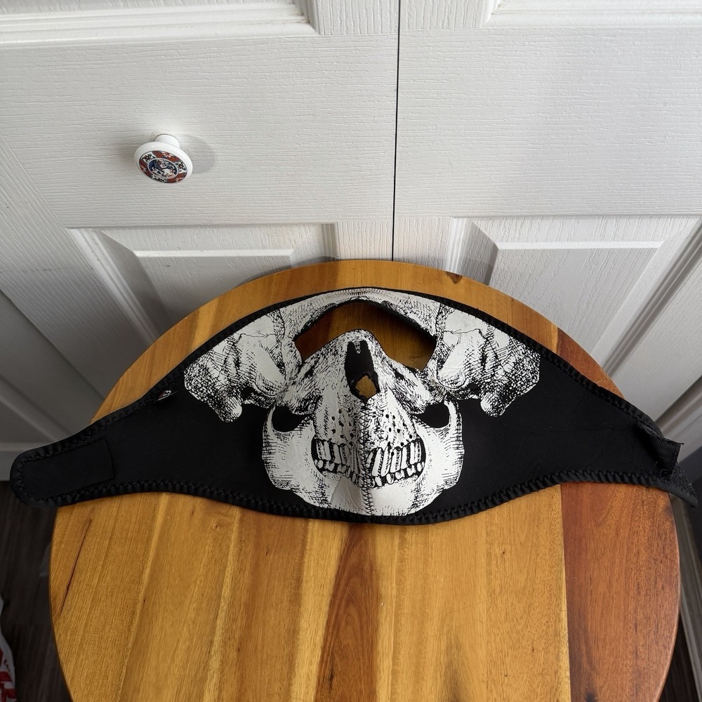 zan headgear neoprene full face Skull mask One Size Motorcycle Riding Grunge